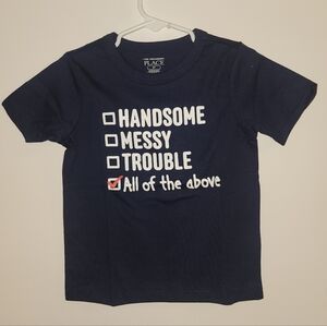 CHILDREN'S PLACE - Boys Handsome Graphic Tee (NWT)